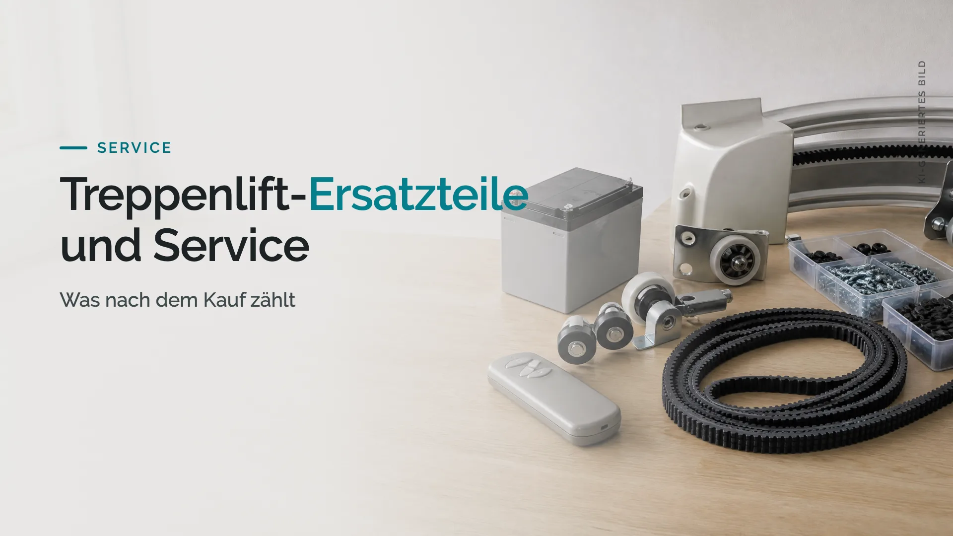 Treppenlift-Ersatzteile und Service